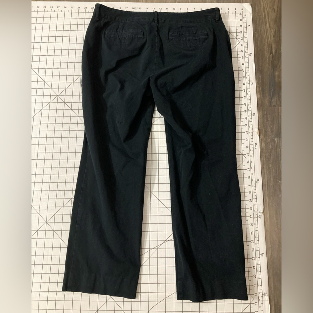 Eddie Bauer Women’s Size 16 Black Curvy Fit Trouser Pants